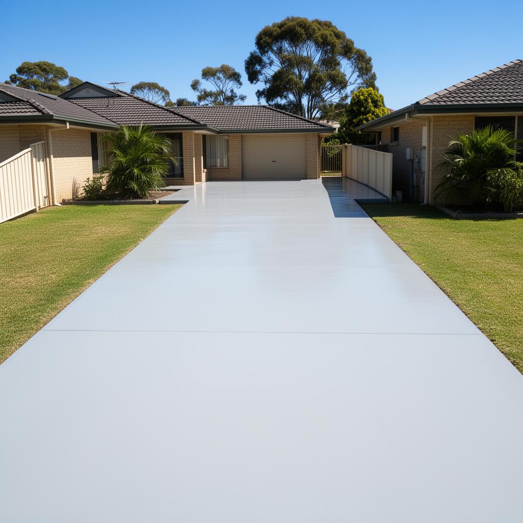 After Driveway restored